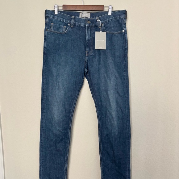 Everlane Other - Everlane Selvedge Slim Fit Mens Jeans 33x32 Indigo Classic Straight Organic